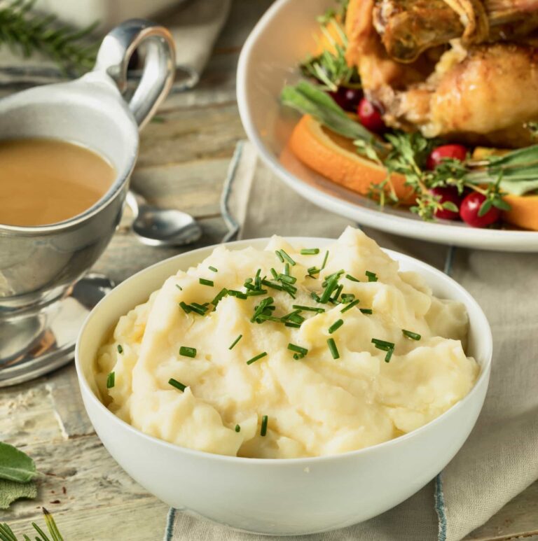 Garlic Cauliflower Potatoes