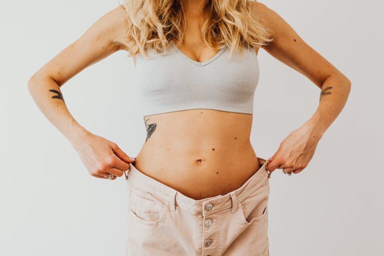 weight loss before after